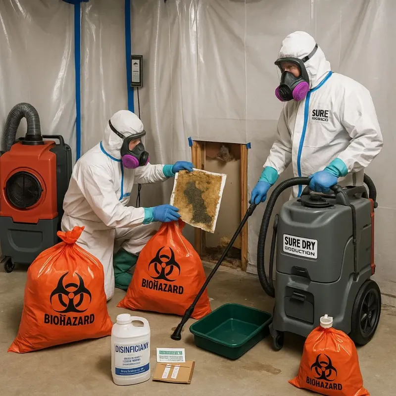Contaminated Water Handling Protocols process in Spencer, NC