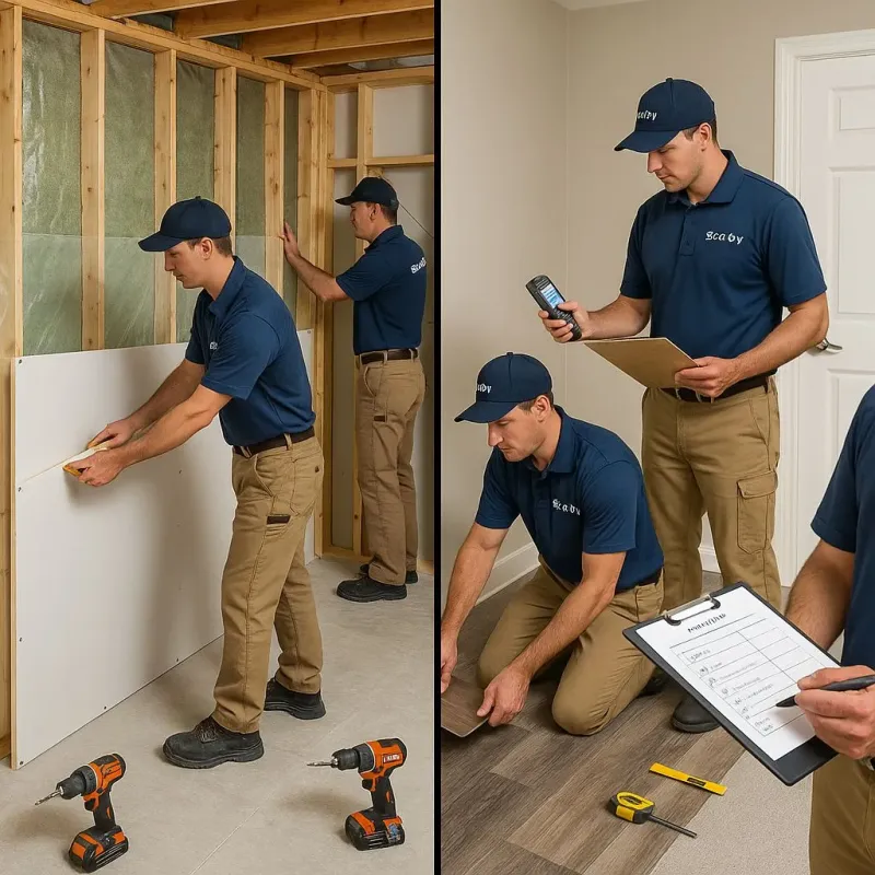 Repairs and Reconstruction process in Spencer, NC