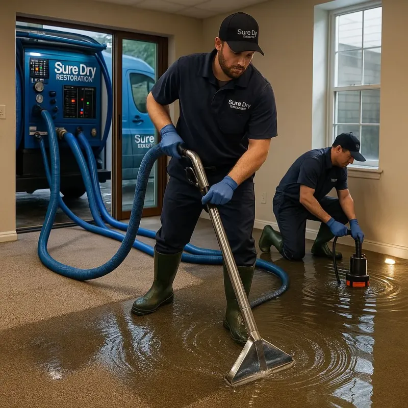 Water Extraction and Removal process in Spencer, NC